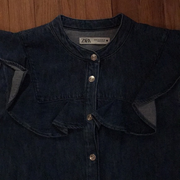 Zara denim shirt - Picture 2 of 4